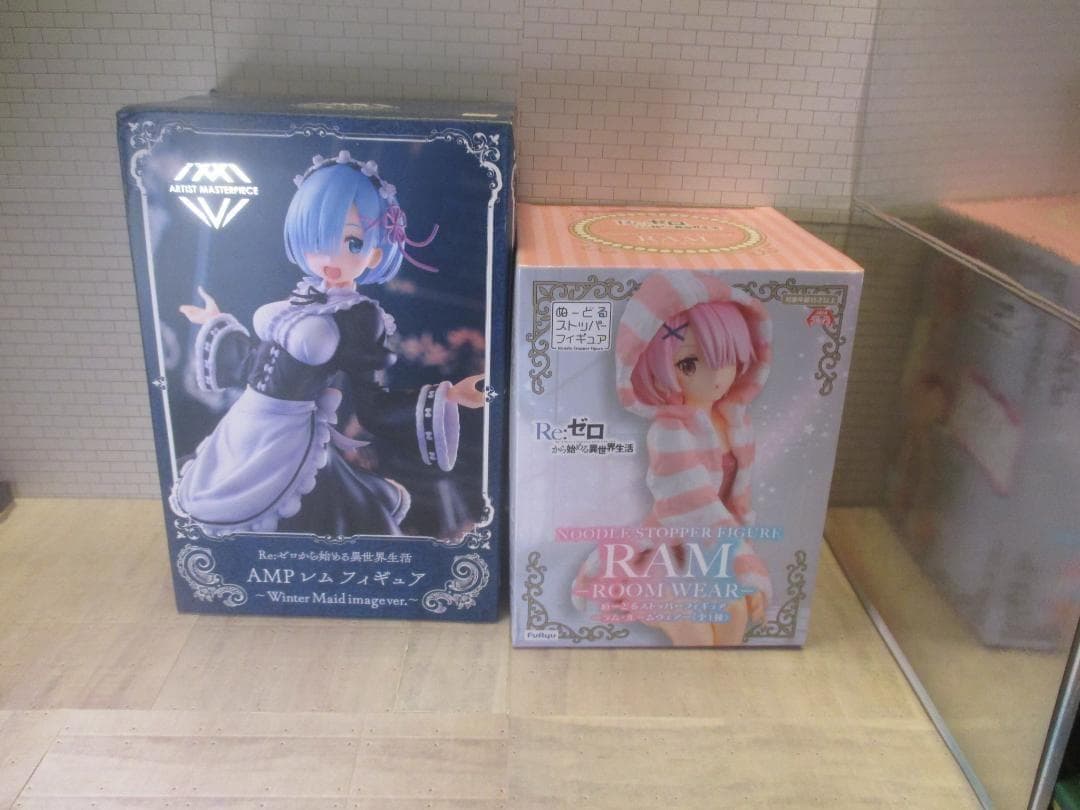 【送込未開封】セガ　他　リゼロ　Reゼロ　プライズフィギュア　レム　ラム　15体