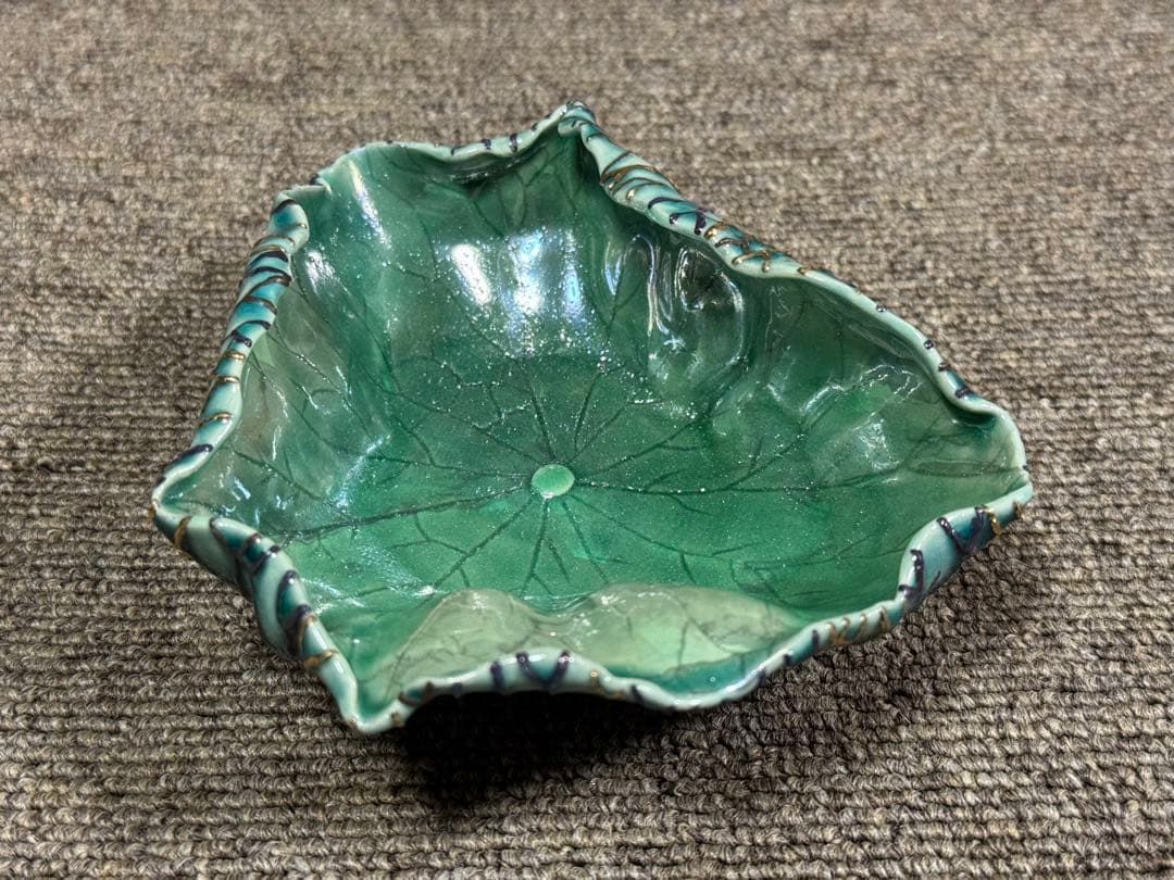 蓮葉 皿 池田寛子