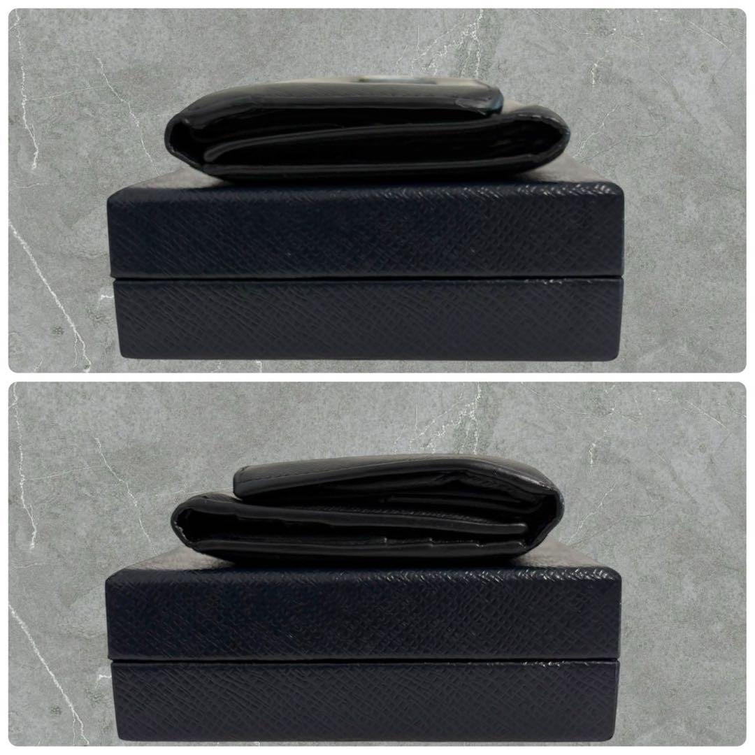 美品✨ PRADA プラダ 三つ折り財布 サフィアーノ 三角ロゴ
