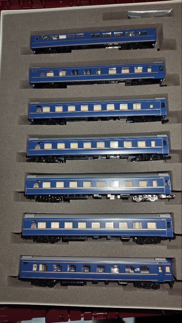 【室内灯付・走行歴あり】TOMIX Nゲージ 北斗星 92397/8 混成編成