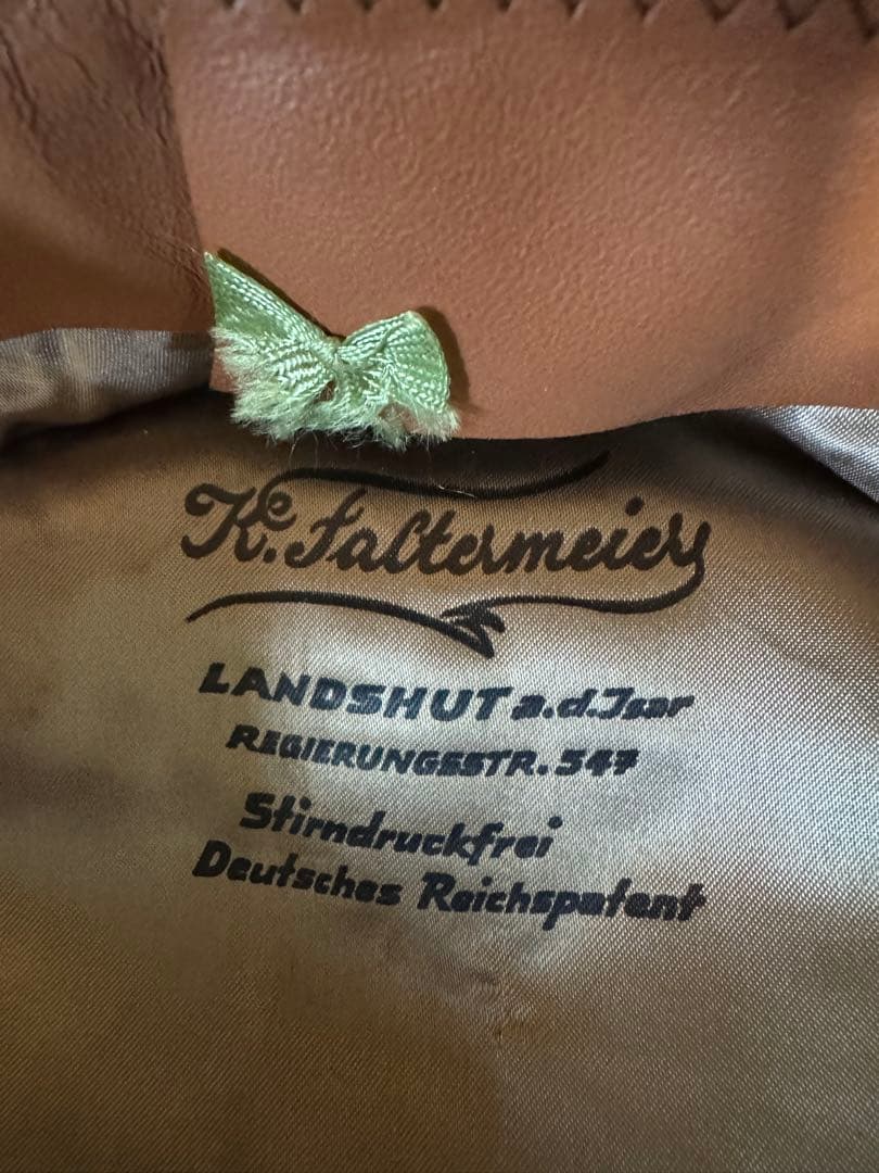 ドイツ軍　将校用制帽　徽章無し