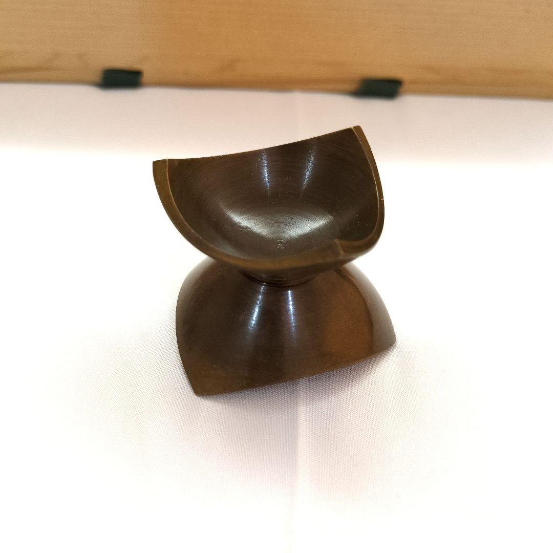 値下げ　茶道具　唐銅　七種蓋置　「金谷浄雲」