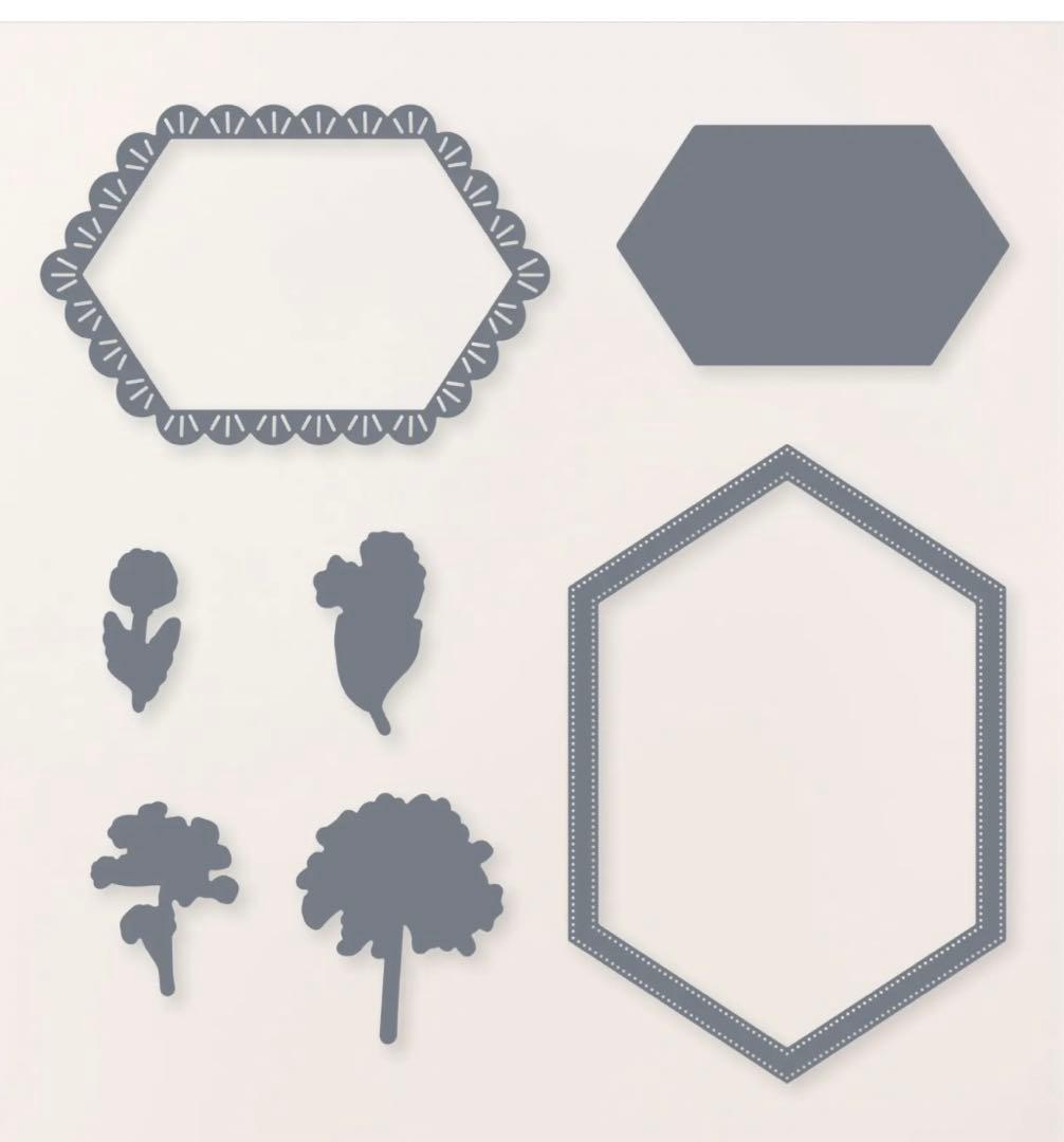 １点限り♡未使用　大人気重ねて重ねて可愛いフレームダイ&スタンプ