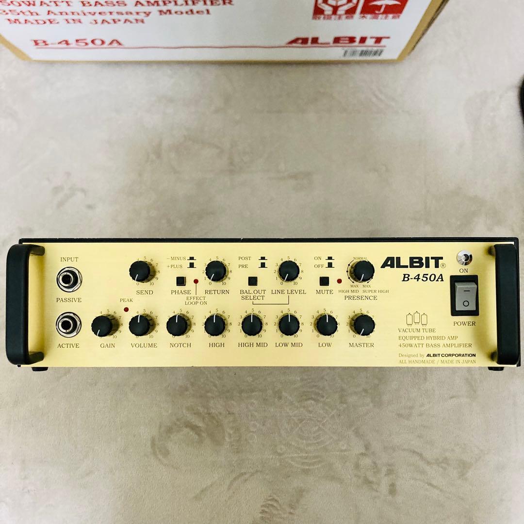 ALBIT B-450A ベースアンプ