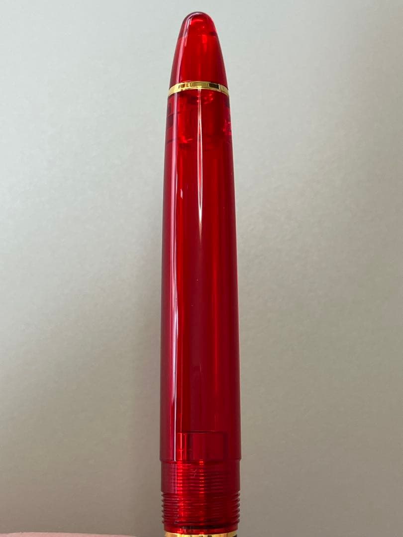 大丸藤井セントラル　オリジナル万年筆　北の彩景事典　夕茜街道　F(細字)