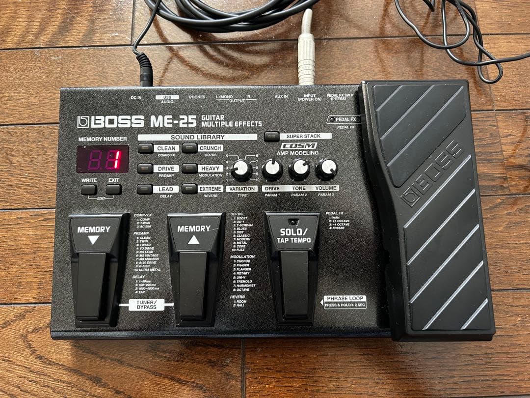 BOSS ME-25 マルチエフェクター