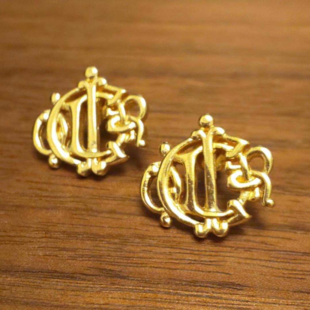 ディオール ヴィンテージ ブローチ ピアスセット 保存袋付