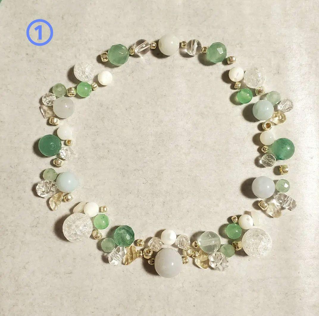 【Melribon様 オーダー品】天然石ブレスレット 2点