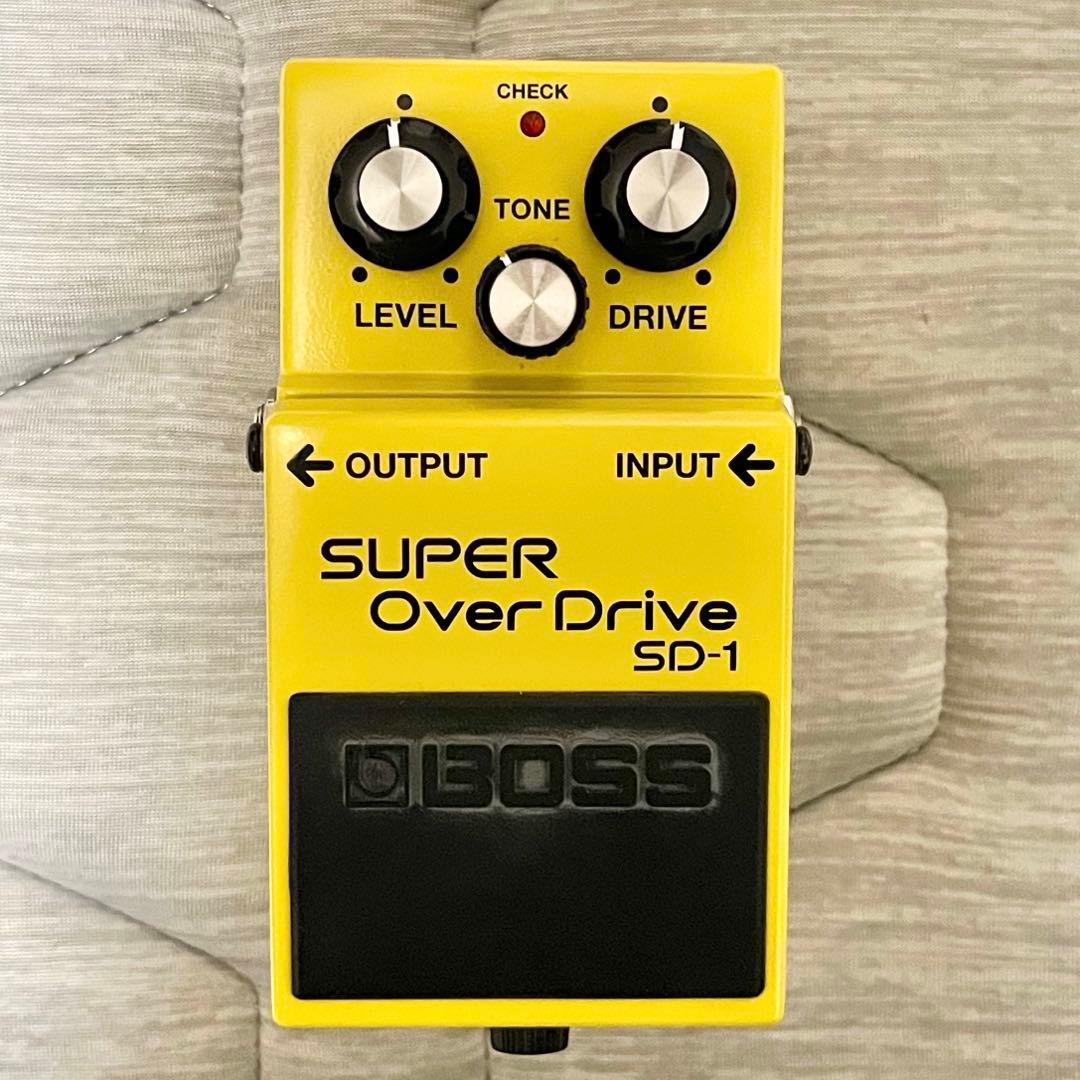 BOSS SUPER OverDrive SD-1　ACアダプター　シールド付