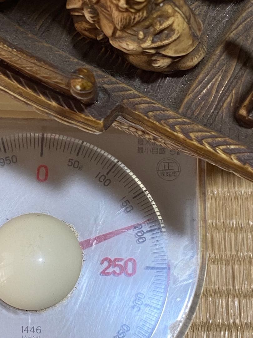 ♦セルロイド製 細密 龍に七福神宝船縁起物 置物飾り 富士山 鶴に亀 骨董品