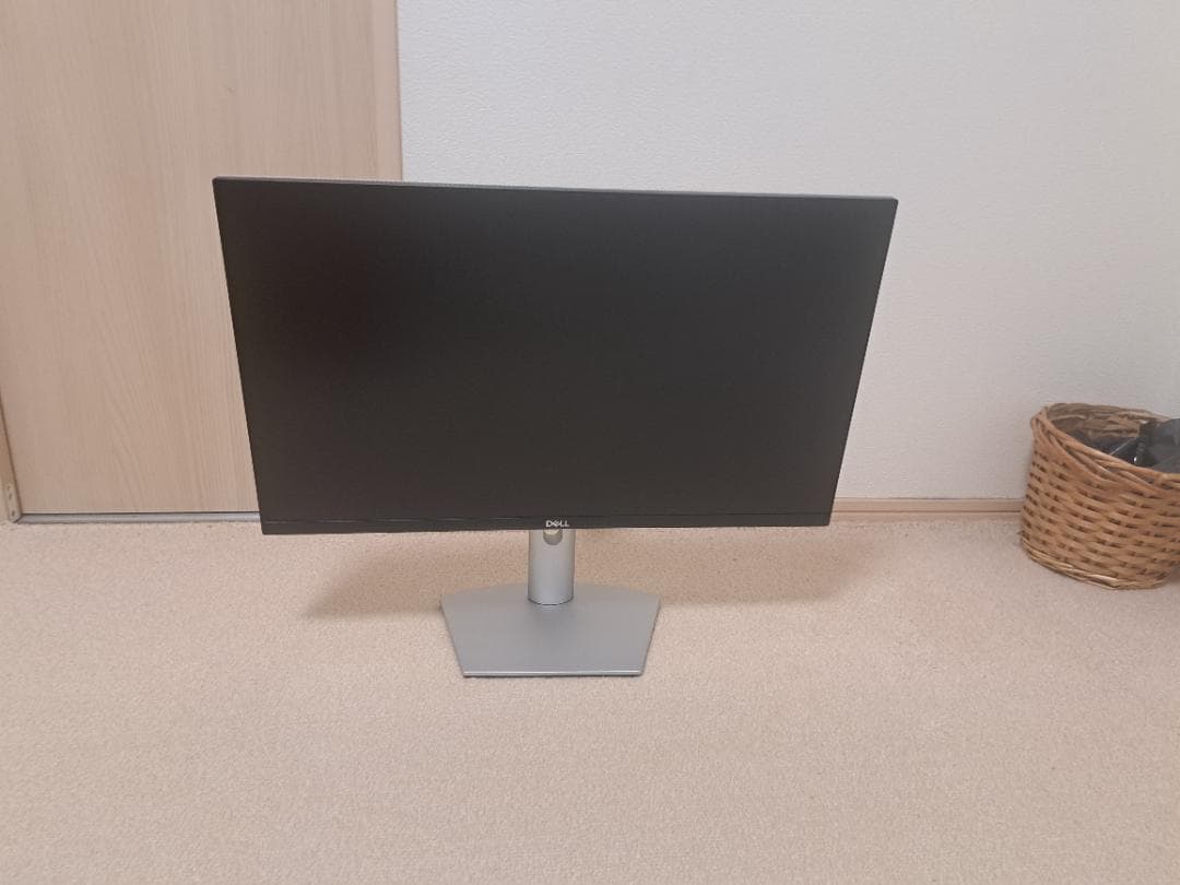 DELL モニター 本体 シルバー