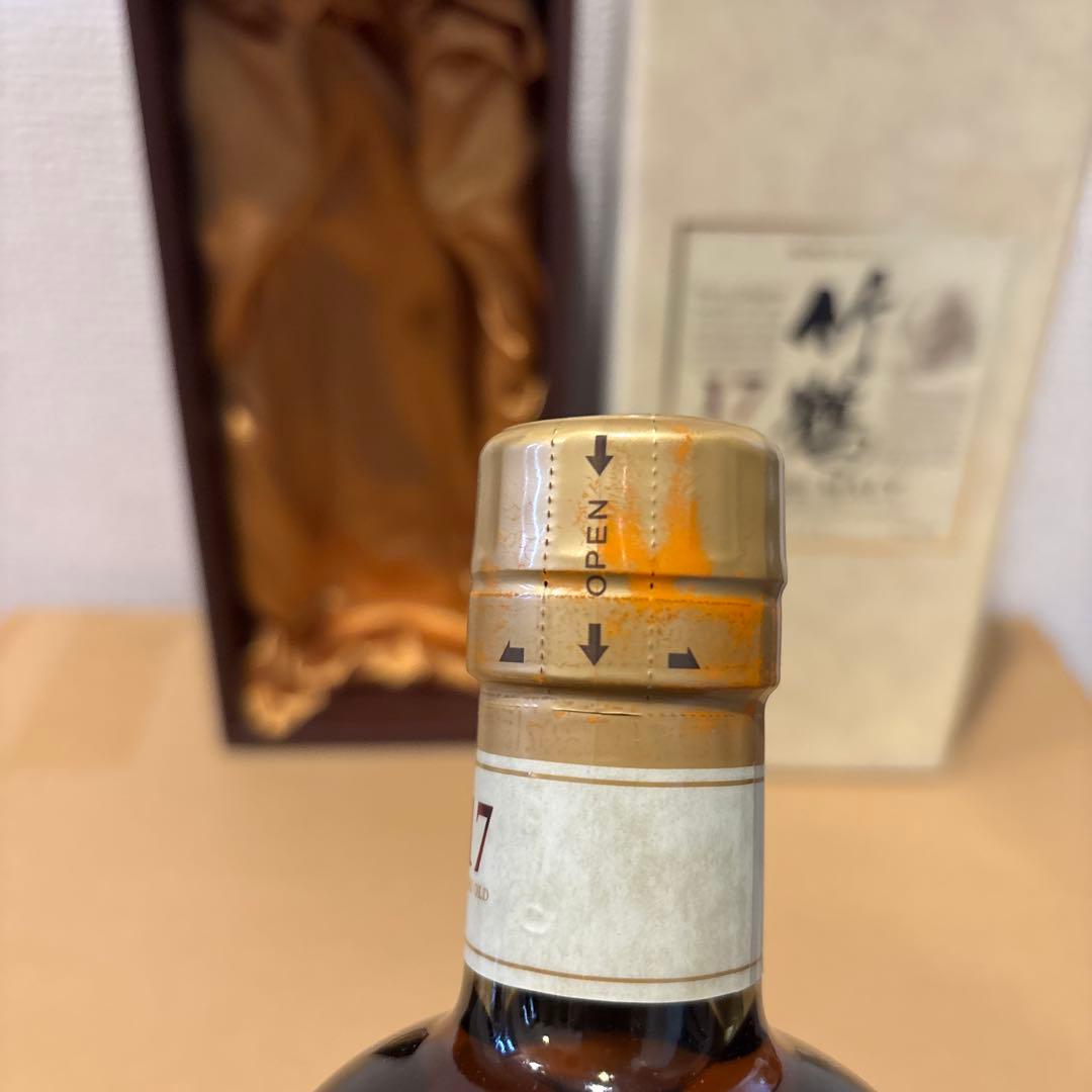 ニッカウイスキー　竹鶴17年　ピュアモルト　箱付き　未開封　古酒（1）