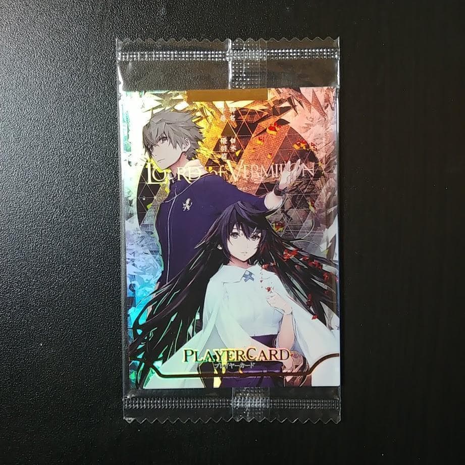 ロードオブヴァーミリオン プレイヤーカード (神名 千尋＆白木 優羽莉)