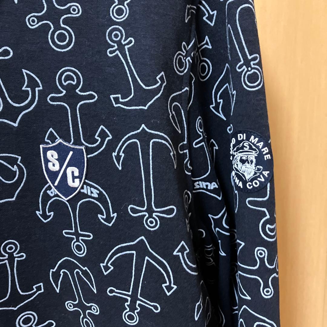 新品未使用品 シナコバメンズ 2024秋冬新作 シナコバハーフジップパーカー