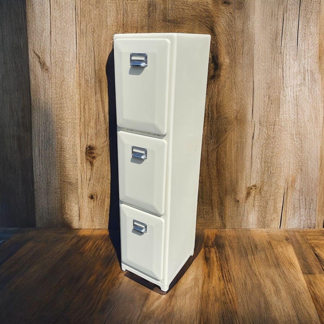 ダルトン　ダストボックス３段　ゴミ箱　100-167モデル 美品