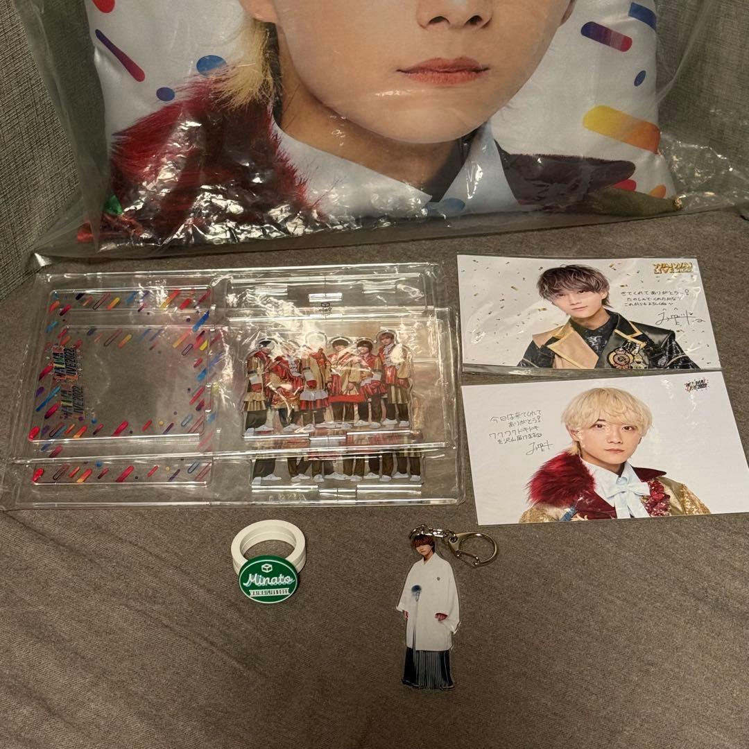 WAIWAI LIVE 9bic 椚三波斗 ビッグサイズクッション