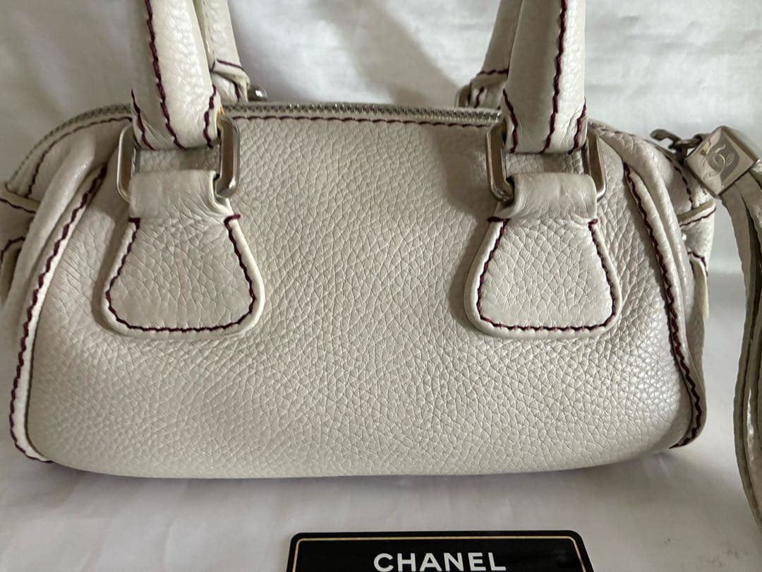 マーチ 様♡CHANEL キャビアスキン　フリンジ ハンドバッグ