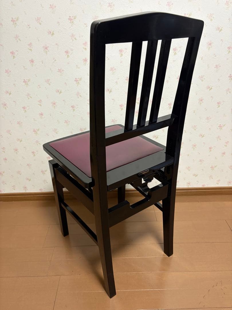 YAMAHA付属　トムソン椅子　ピアノ椅子　アップライト