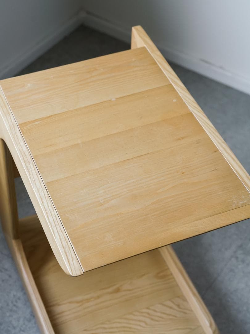 【asphalt】 STORK SIDE-TABLE キャスターテーブル