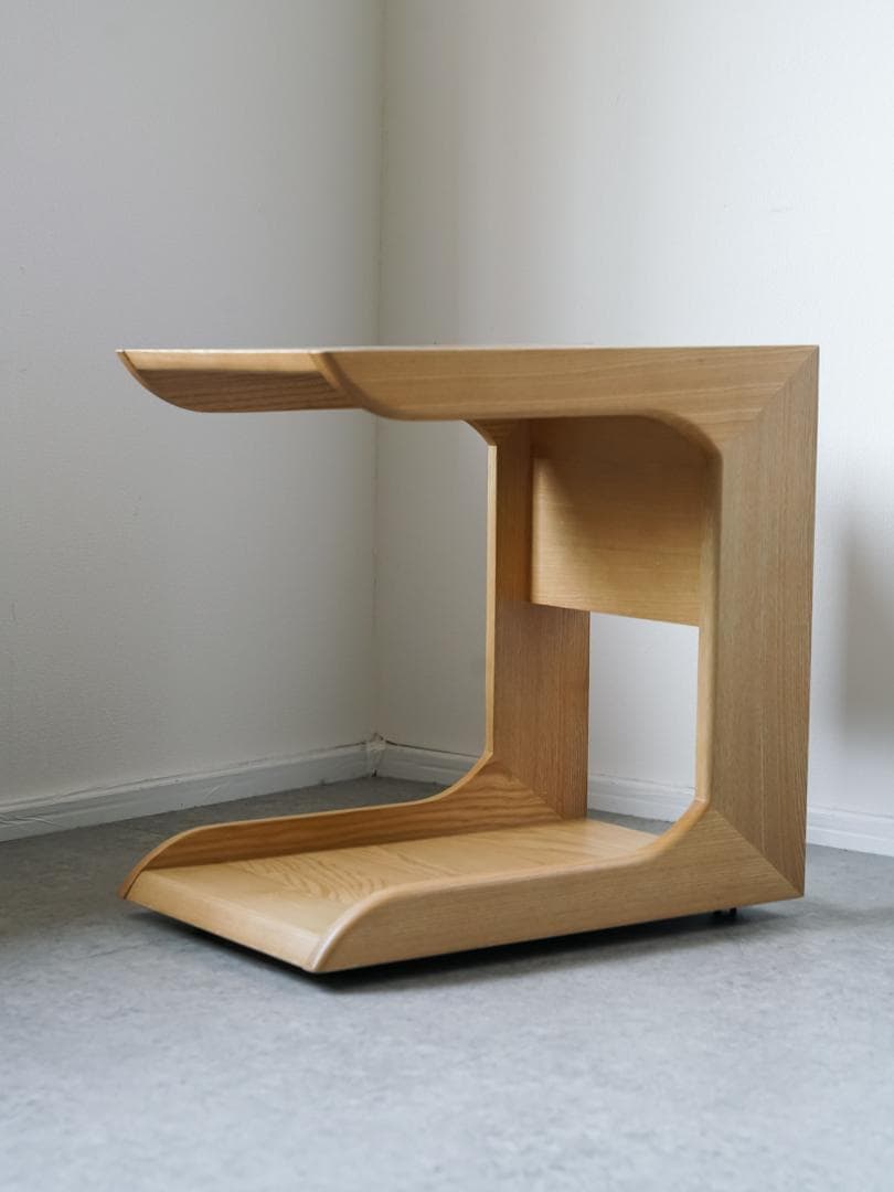 【asphalt】 STORK SIDE-TABLE キャスターテーブル