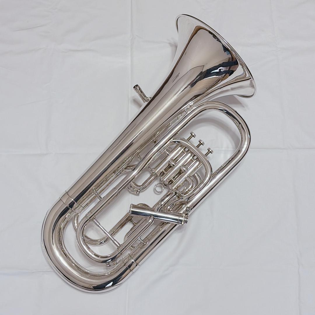 英国製ベッソン Besson ユーフォニアム BE765 銀メッキ 動作良好
