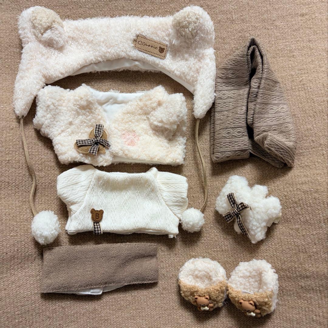 ぬいぐるみ服20cm 着せ替えぬい服 ぬい活 3着まとめ
