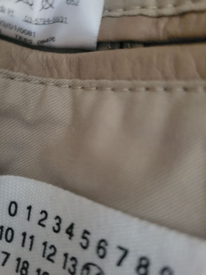 マルジェラ　Margiela　ハの字　5ZIP ライダース