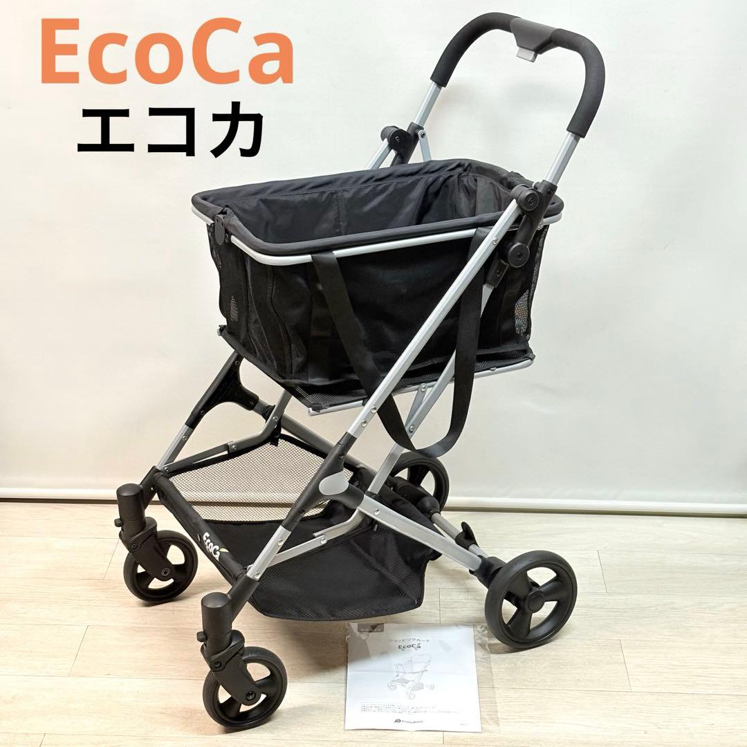 EcoCa エコカ マイカート　ショッピングカート シルバーカー　取扱説明書付き