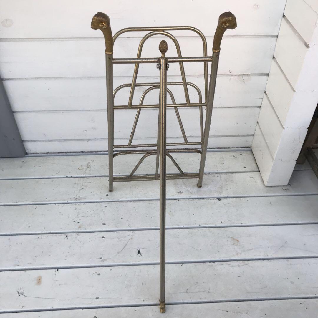 ヴィンテージ　マガジンラック？シューズラック？