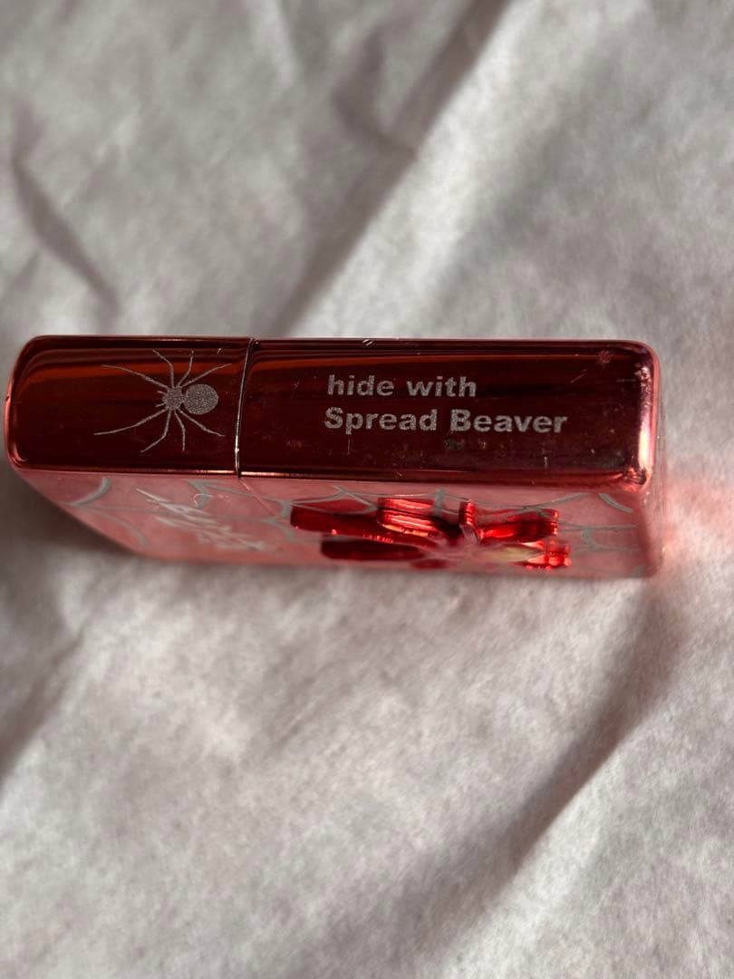 激レア☆ hide ピンクスパイダー Zippo サイン刻印入り XJAPAN