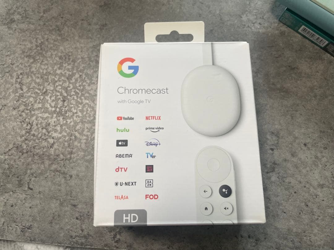 Chromecast with Google TV (ホワイト)