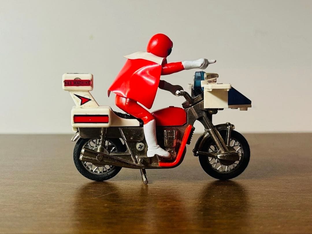 秘密戦隊 ゴレンジャー ポピニカ シリーズ レッドマシーン ポピー 超合金 当時