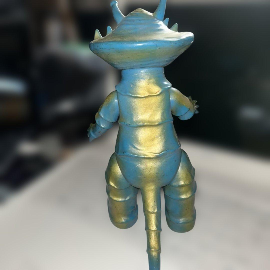 ウルトラマンシリーズ　カネゴン　ソフビ人形　ブルマーク　1992 復刻版