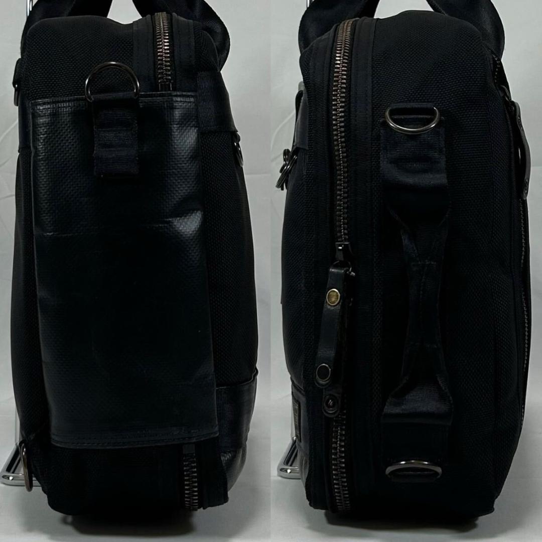 【極美品/付属品完備】ポーター 3way ビジネスバック ヒート A4可 肩掛け