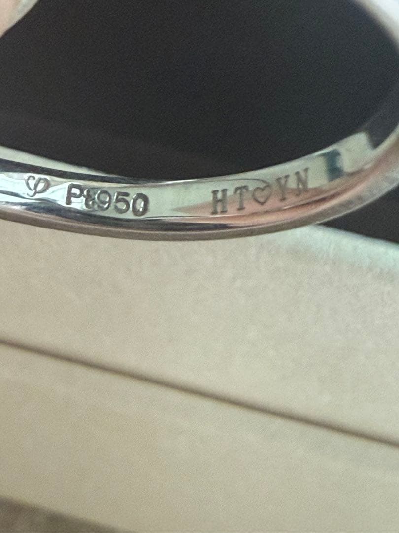 I-PRIMO 結婚指輪 ペアリング プラチナ レディース＆メンズセット 箱付き