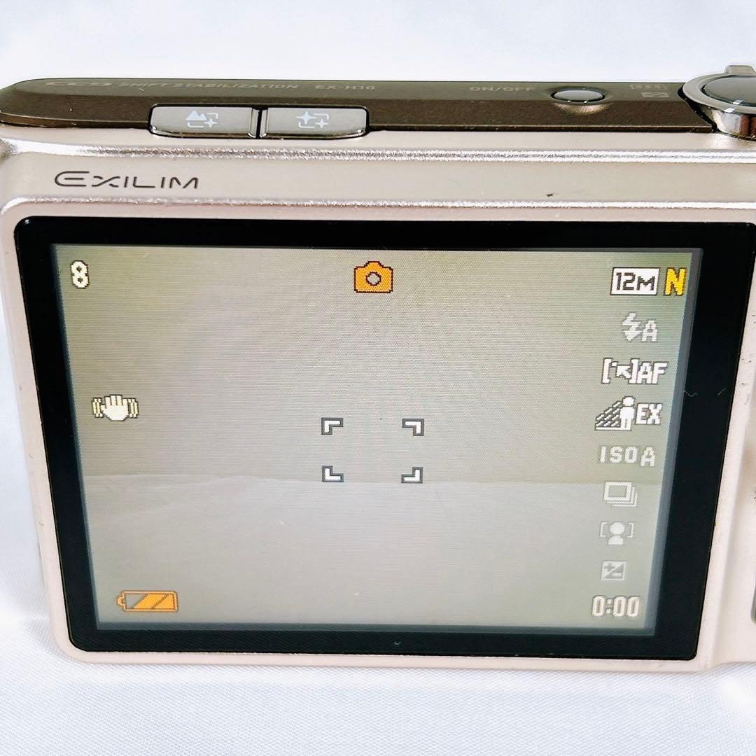 【良品】 CASIO EXILIM コンパクトデジタルカメラ EX-h10