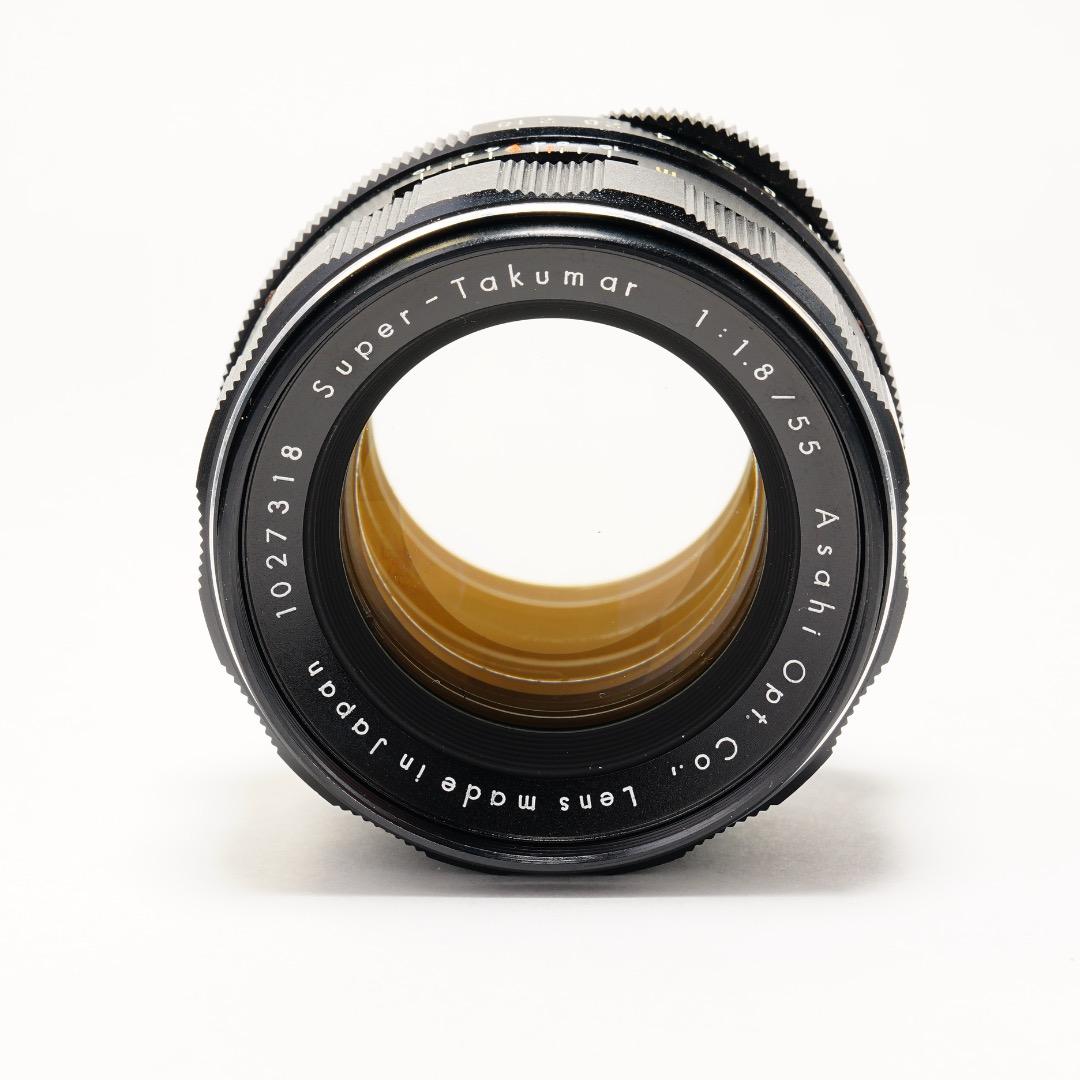 【虹色ゴースト】動作◎ Super Takumar 55mm F1.8 前 18