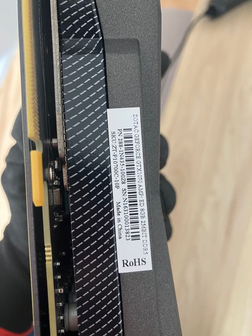 ZOTAC GeForce GTX1070 8GB グラフィックボード