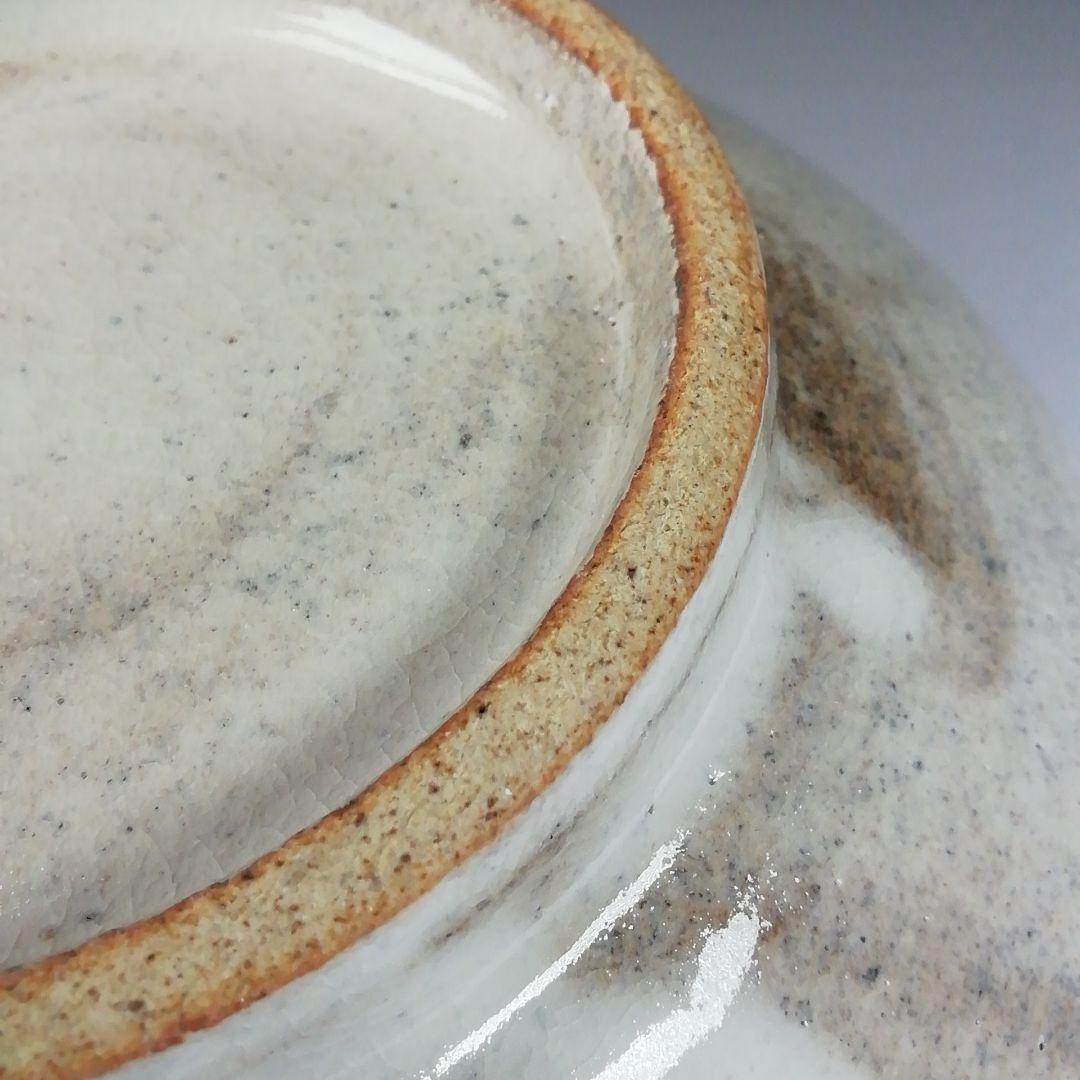 Ｔ６６４　建水　『粉引建水』『墨田窯　金太漢 作』　共箱　茶道具