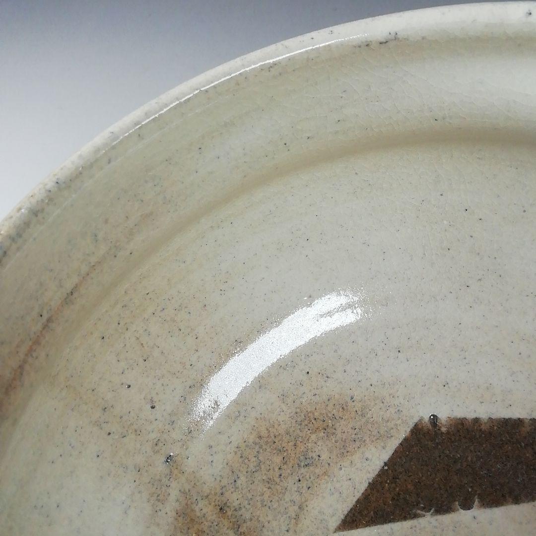 Ｔ６６４　建水　『粉引建水』『墨田窯　金太漢 作』　共箱　茶道具