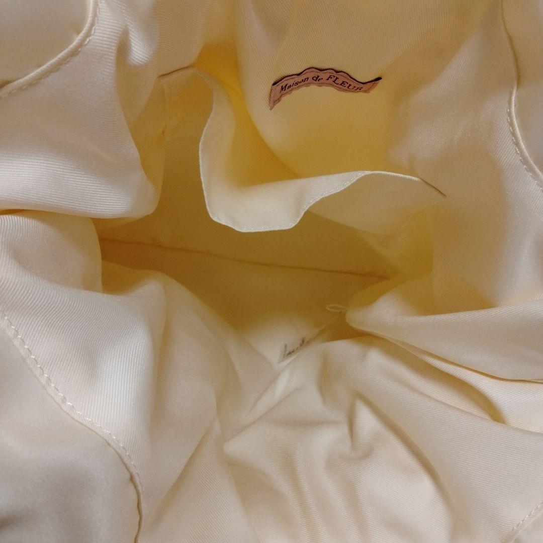 はなまるおばけ メゾンドフルール　ダブルリボン　トートバッグ　受注生産品