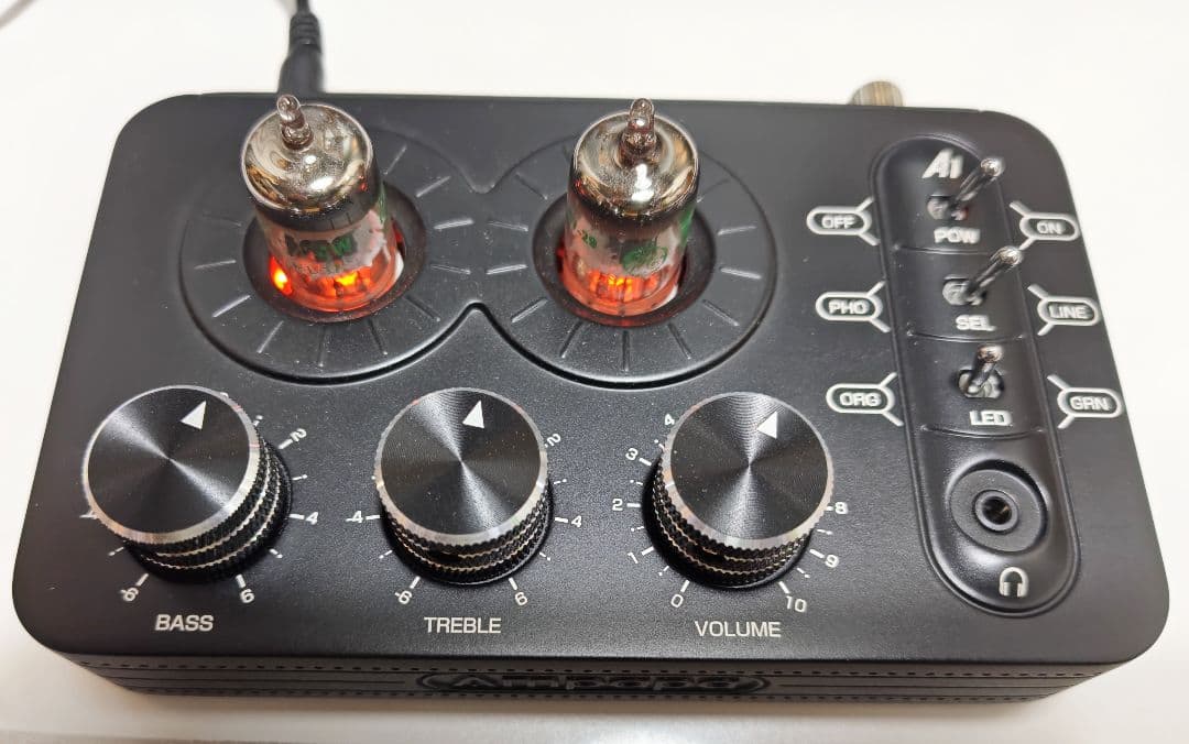 フォノイコライザー、Ampapa A1 Tube Preamp