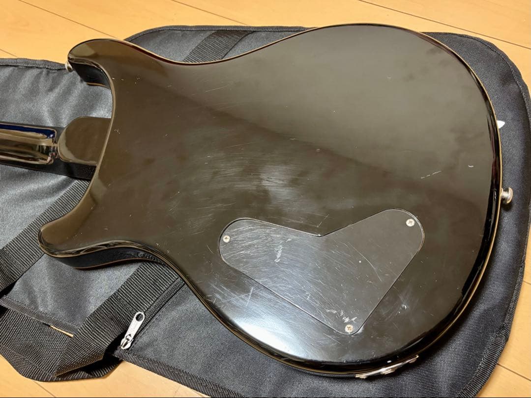 prs se custom22 semi-hollow エレキギター ブラック