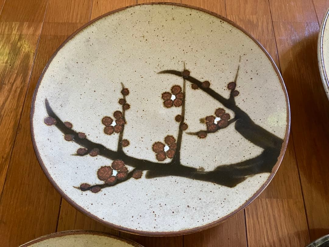 飾り　大皿　5枚　皿立て3個付き