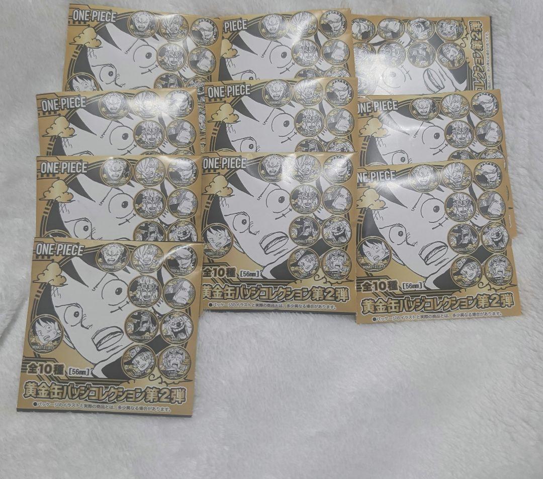 【未開封】ジャンフェス ジャンプショップ ONE PIECE 黄金バッジ