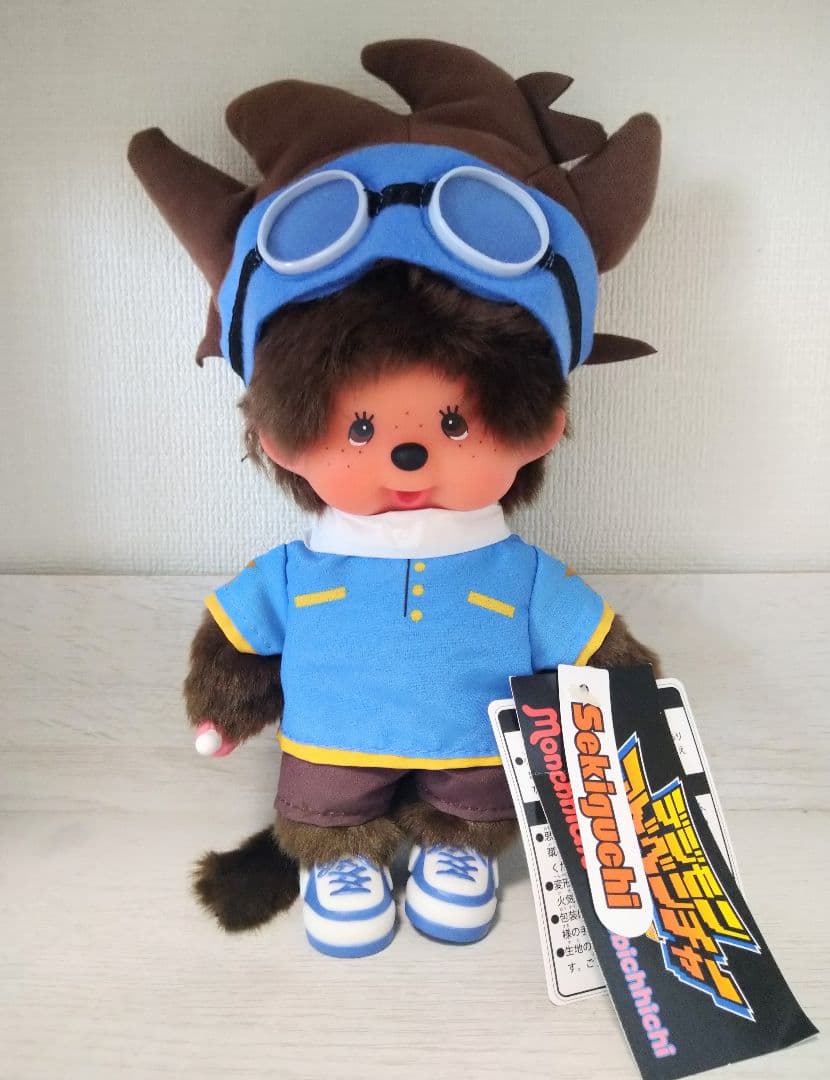 新品 デジモン モンチッチ ベビチッチ 太一 アグモン 2点セット 646159
