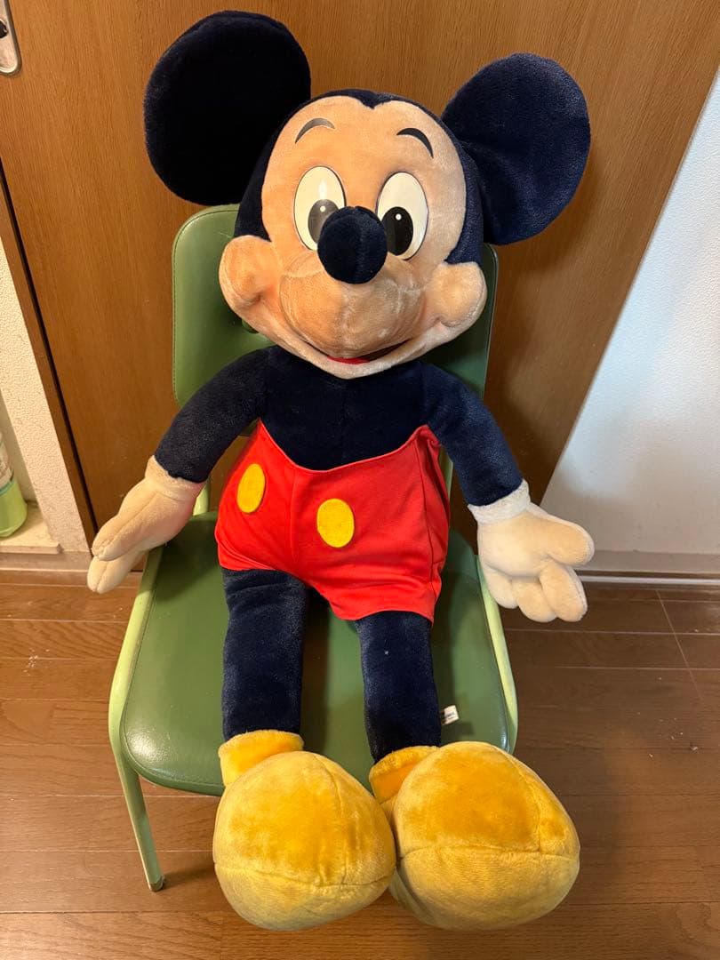 ミッキーマウス ぬいぐるみ 約90cm 1983〜1984年頃TDLで購入