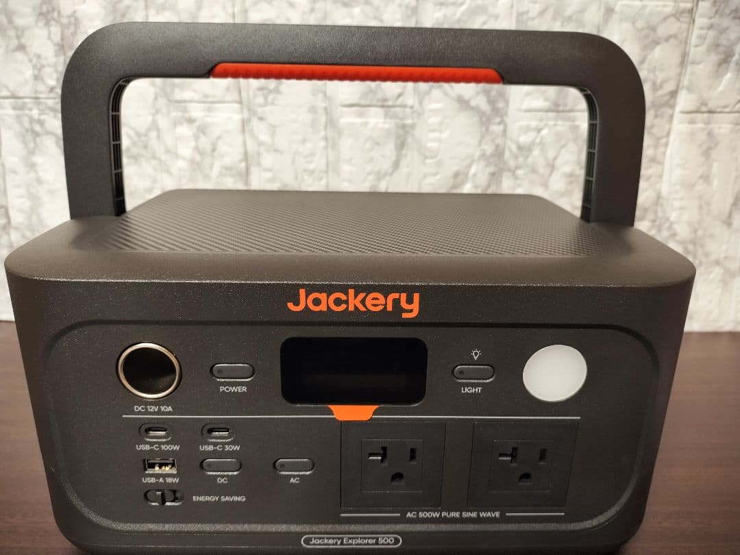 Jackery ポータブル電源 500New 512Wh リン酸鉄 定格500W