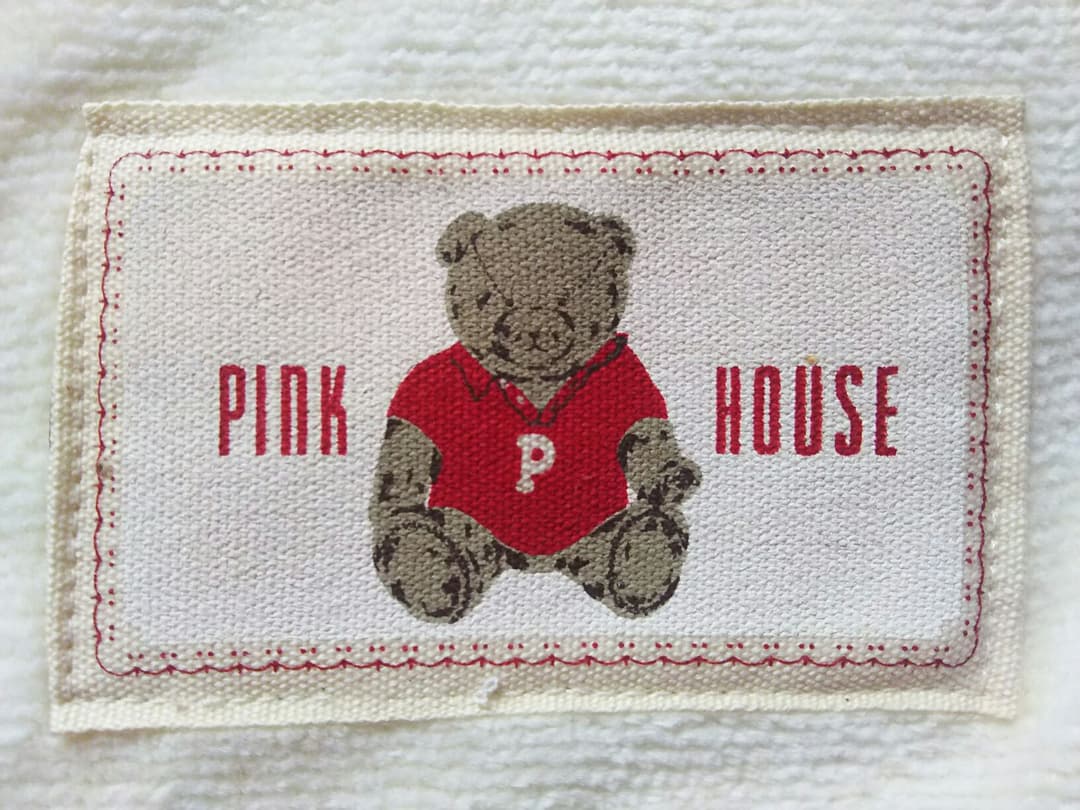 ピンクハウス♪大判バスタオル♪シミあり♪色移りあり♪多分新品？①♪難あり