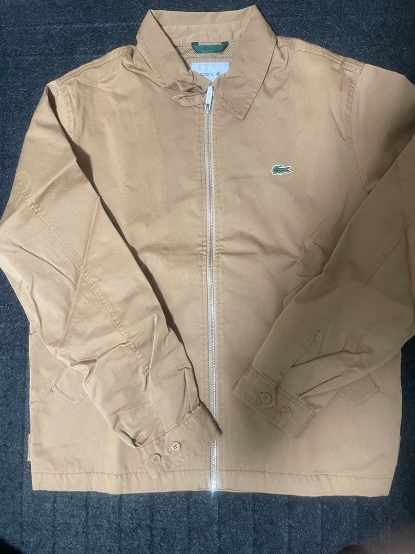 ま*ん様 LACOSTE ラコステ　オーガニックハリントンジャケット　元値319